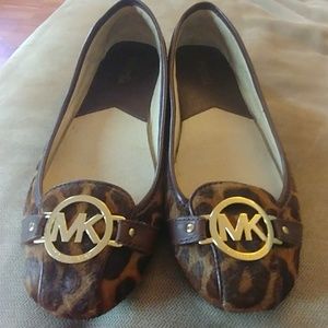 Michael Kors Animal Print Flats